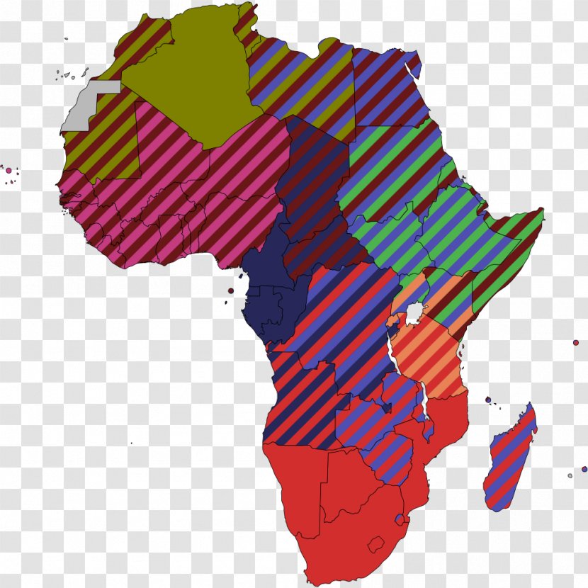 Africa World Map Globe - Vector Transparent PNG