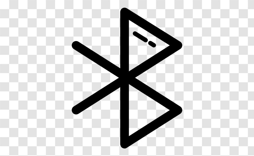 Bluetooth Symbol - Triangle Transparent PNG