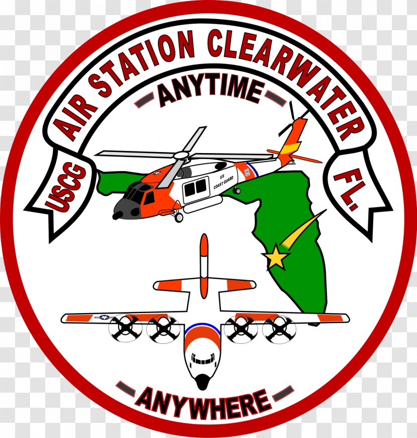 Coast Guard Air Station Clearwater Houston Kodiak United States Stations - Helicopter Rotor - Signage Transparent PNG