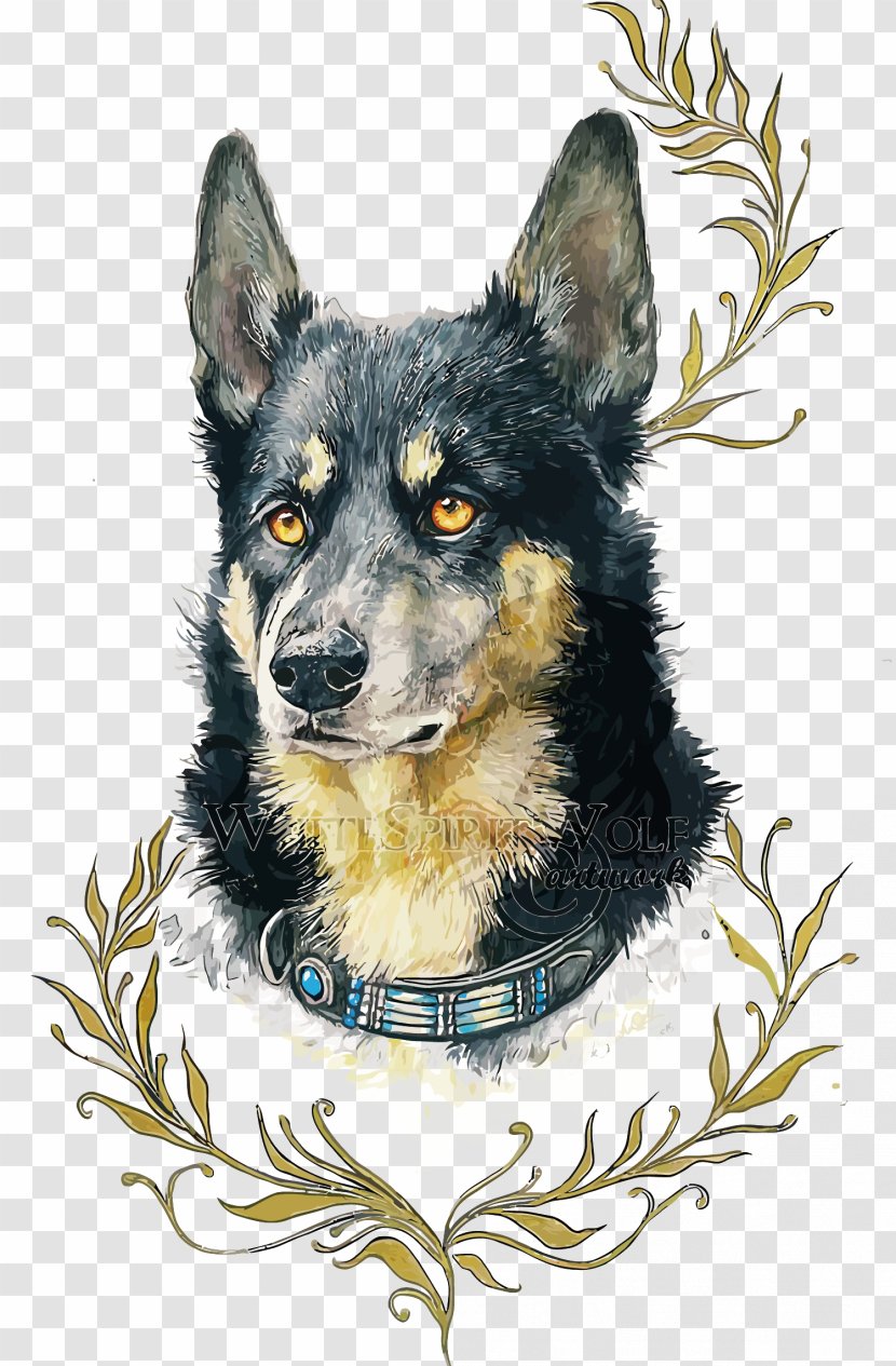 Shiba Inu Siberian Husky Dobermann Drawing DeviantArt - Animal - Vector Realistic Wolf Dog Transparent PNG