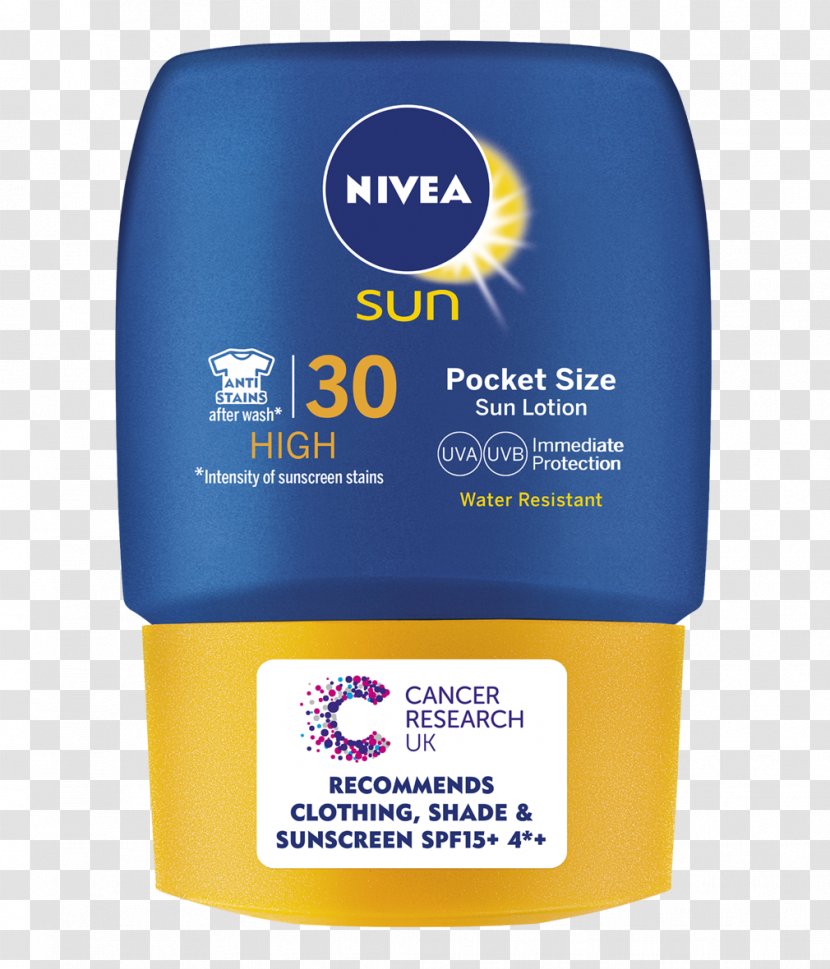 Sunscreen Lotion Nivea Factor De Protección Solar Cosmetics - Sun Transparent PNG