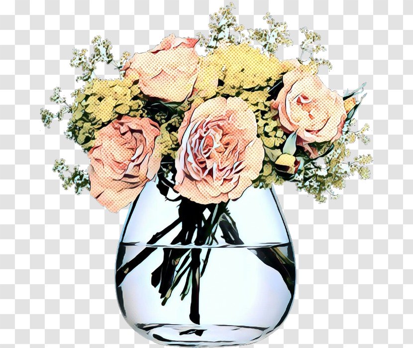 Flower Art Watercolor - Pink Flowers - Hydrangea Glass Transparent PNG