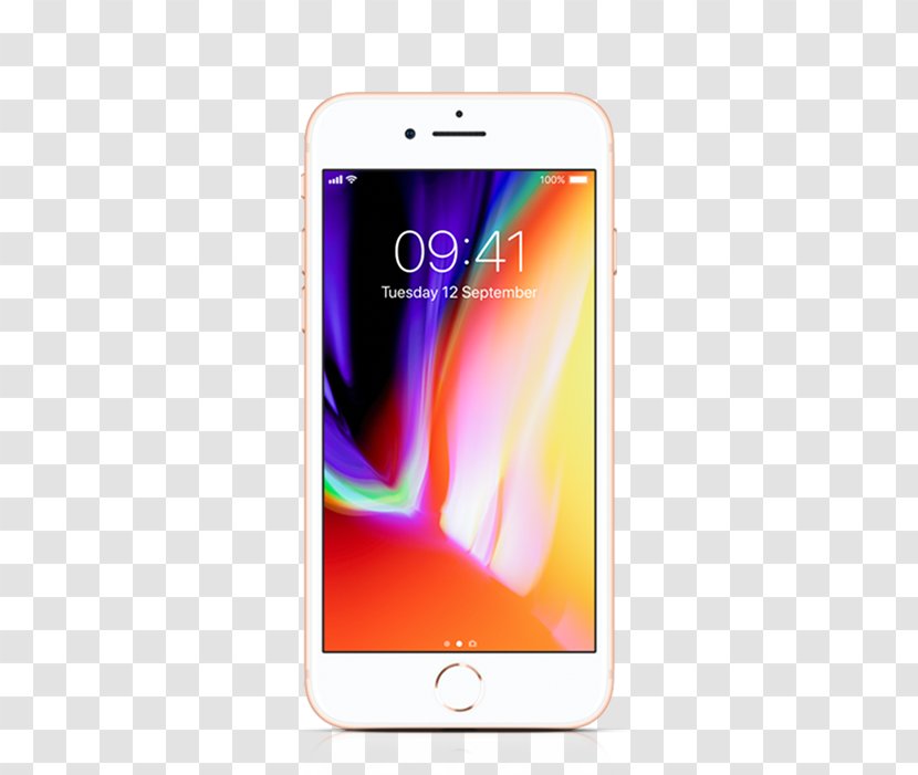 Smartphone Feature Phone Apple IPhone 8 Plus 6 256GB - RedSmartphone Transparent PNG