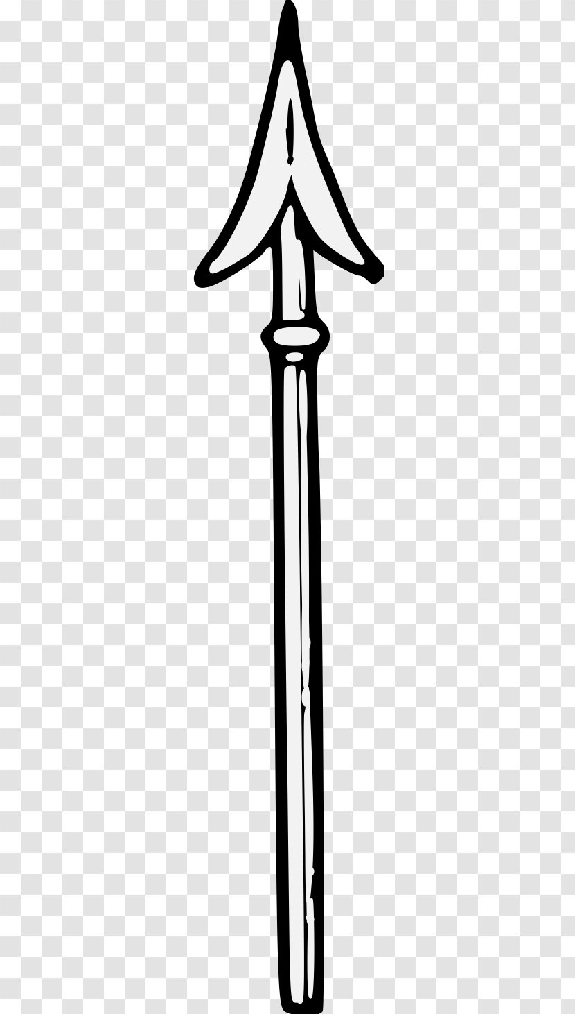 The Art Of Heraldry: An Encyclopædia Armory Spear Clip - Monochrome Photography Transparent PNG