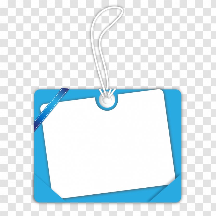 Paper Blue Envelope - Electric - And White Transparent PNG