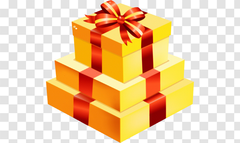Yellow Gift Text Transparent PNG