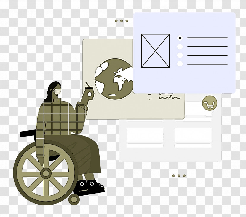 Wheel Chair People Transparent PNG