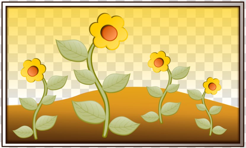 Sunday Blessing Love - Flowering Plant - Images Yellow Flowers Transparent PNG