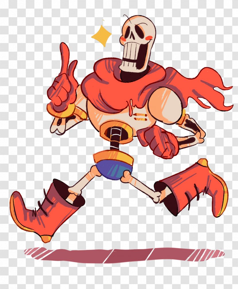 Undertale Papyrus Toriel Flowey Game - Cartoon - Spaghetti Transparent PNG