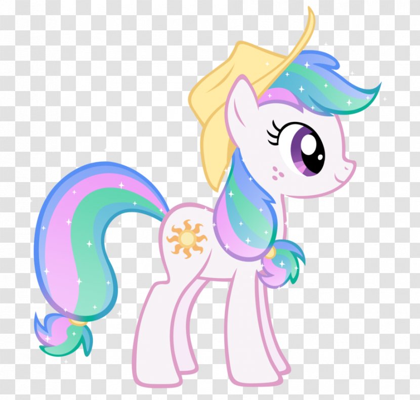 Applejack Pony Rarity Princess Celestia Twilight Sparkle - Cartoon - Colorful Run It Transparent PNG