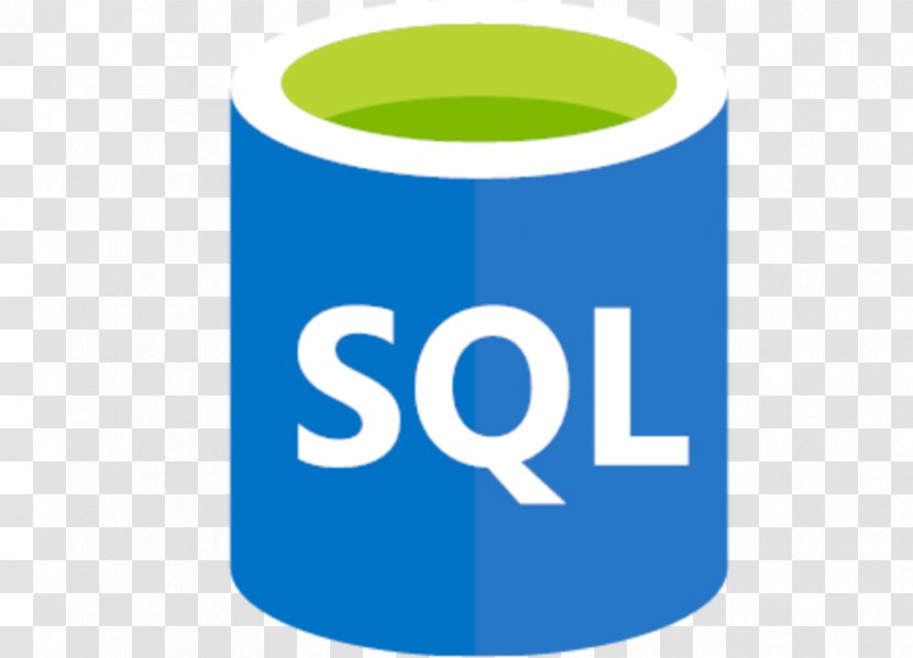 Sql Server Logo - Cylinder Electric Blue Transparent PNG
