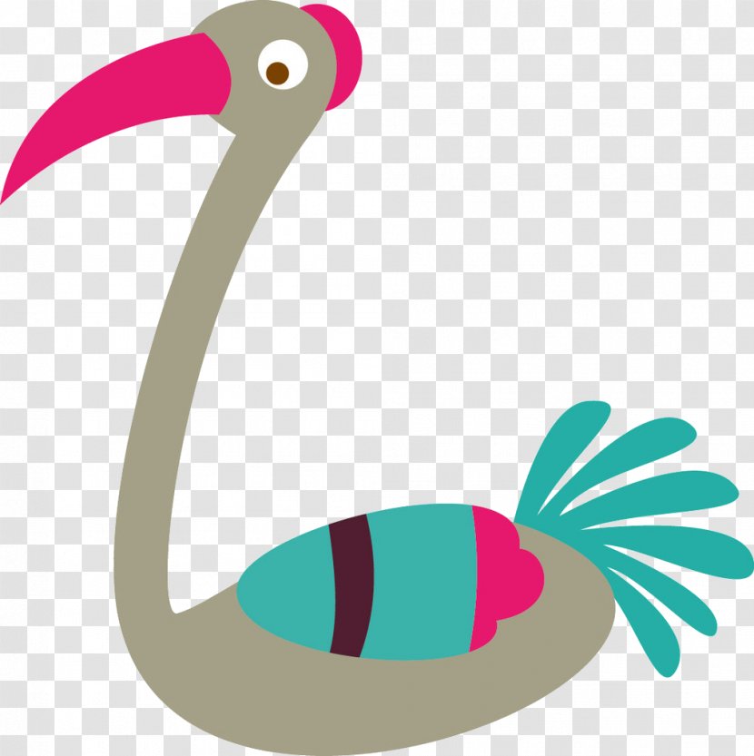 Bird Cygnini Duck Clip Art - Cartoon Transparent PNG