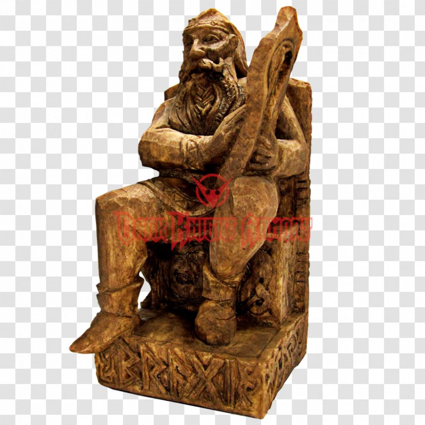 Bragi Norse Mythology Iðunn Poetry Deity - Greek Statue Transparent PNG