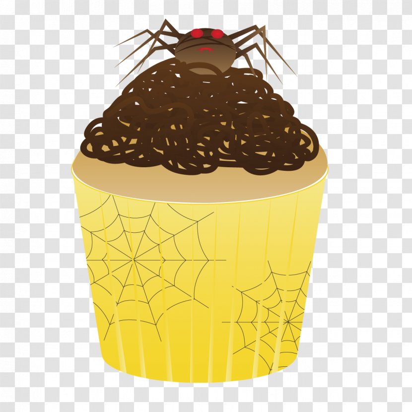 Dairy Product Flavor Cup Baking - Food - Spider Ice Cream Transparent PNG