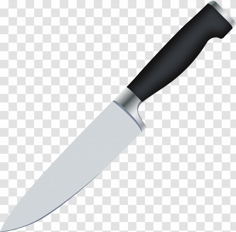 Chef's Knife Fork Clip Art - Blade - Kitchen Transparent Transparent PNG