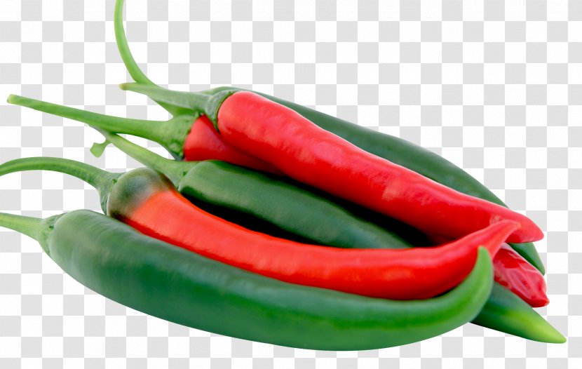 Chili Pepper Jal-jeera Mirchi Ka Salan Vegetable Capsicum - Ingredient - Red And Green Chilli PeppersPix Transparent PNG