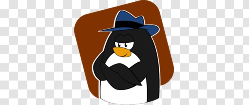 Penguin Tux Racer Fedora Clip Art - Vertebrate Transparent PNG