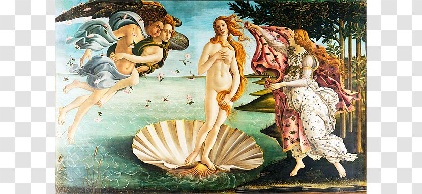 Uffizi The Birth Of Venus Renaissance Primavera Transparent PNG