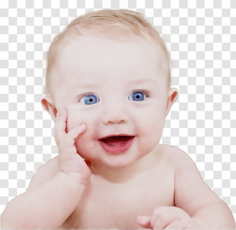 Child Baby Face Skin Facial Expression Transparent PNG