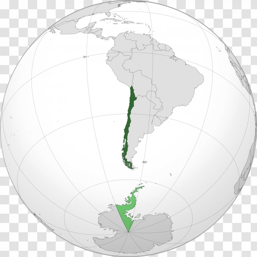 Chilean Antarctic Territory World Map - Chile Transparent PNG