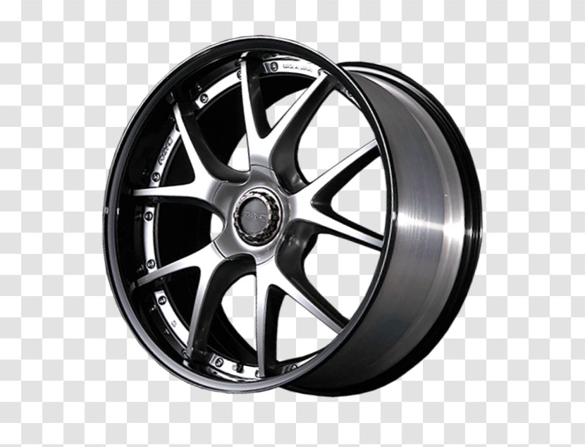 Alloy Wheel Rim Tire Car Rays Engineering - Automotive Design Transparent PNG