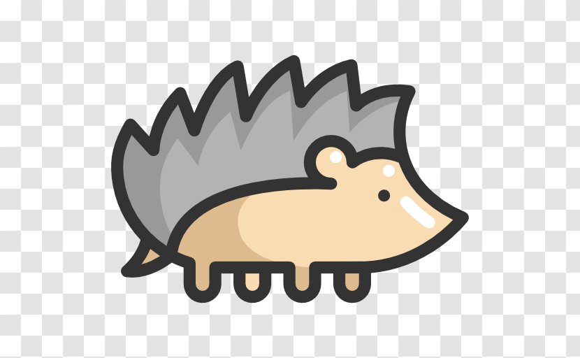 Hedgehog Icon - Cartoon Transparent PNG