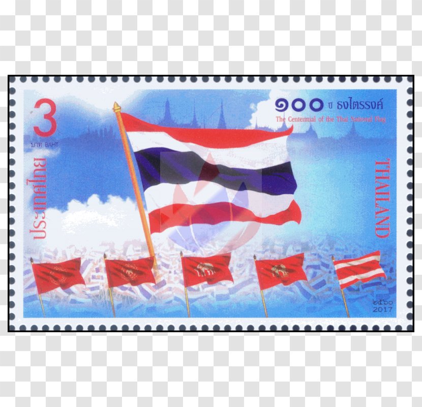Flag Of Thailand Postage Stamps Mail - Philately Transparent PNG