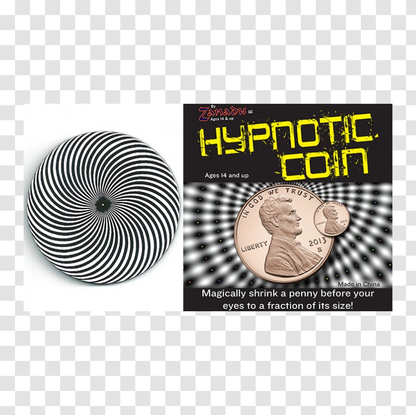 Hypnosis Coin Mind Teaser Optical Illusion Hypnotherapy - 5 Dime Transparent PNG
