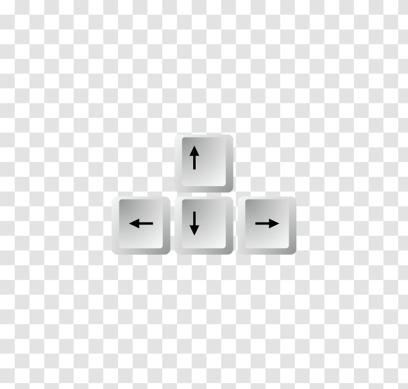 Computer Keyboard Arrow File - Product Design - Vector Arrows Transparent PNG