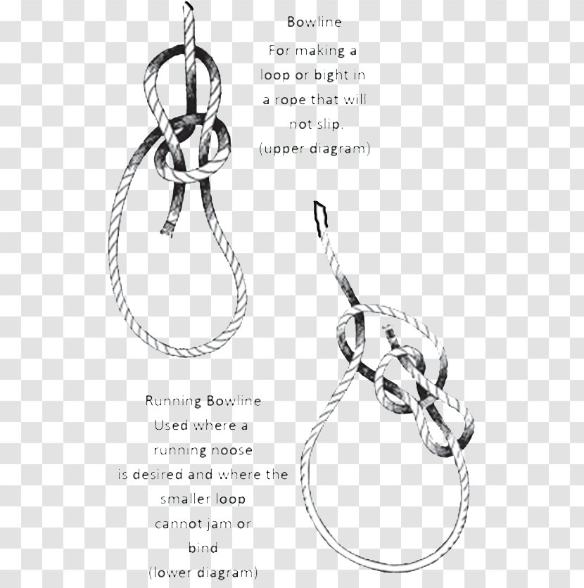 Earring Body Jewellery Chain Silver - Black And White Transparent PNG