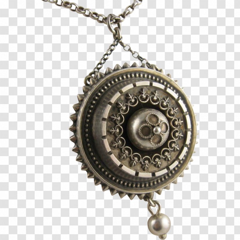 Locket Silver - Brass Transparent PNG