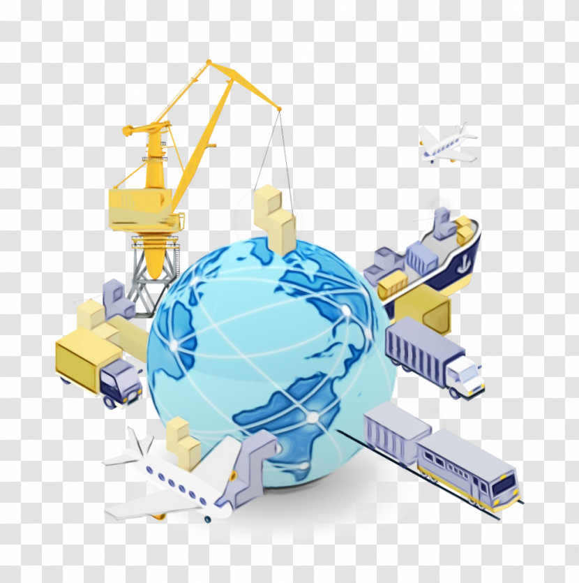 World Technology Diagram Space Globe Transparent PNG
