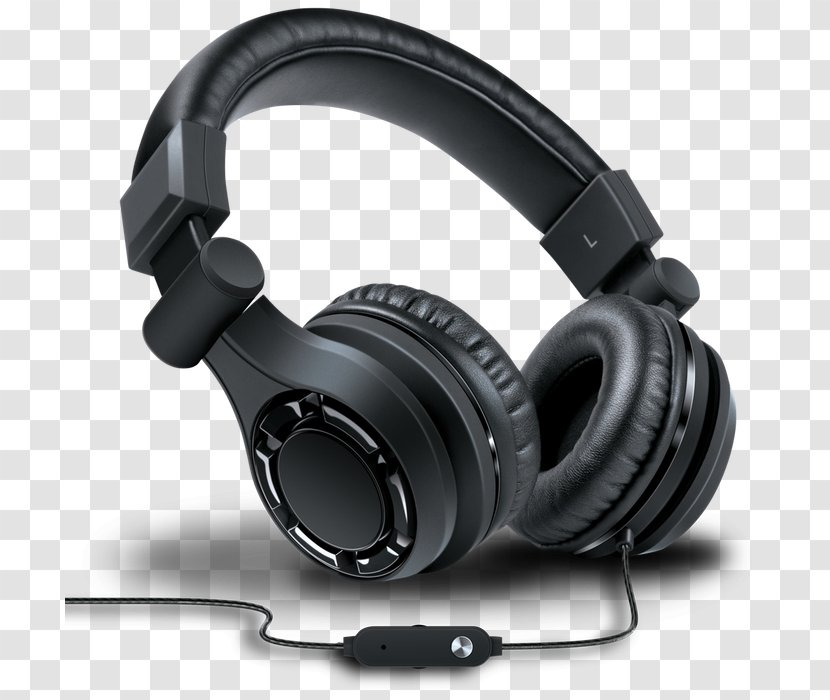 Headphones Microphone Stereophonic Sound Audio - Ear Transparent PNG