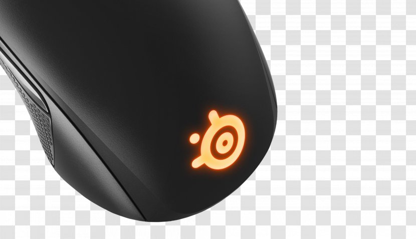 SteelSeries Rival 100 Computer Mouse Black - Pc Game Transparent PNG