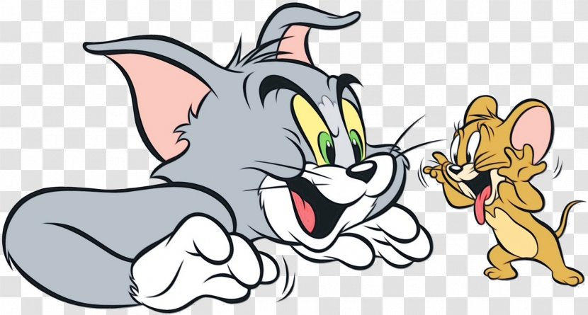 Tom And Jerry Cartoon - Cat - Art Line Transparent PNG