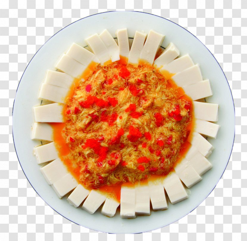 Vegetarian Cuisine Teppanyaki Tofu Cooked Rice - Turkish Food - Crab Transparent PNG