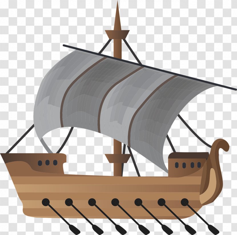 Clip Art Vector Graphics Ship Boat Stock.xchng - Longship Transparent PNG