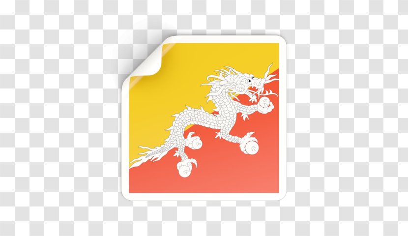 Flag Of Bhutan National Symbols - Tibetan Buddhism Transparent PNG