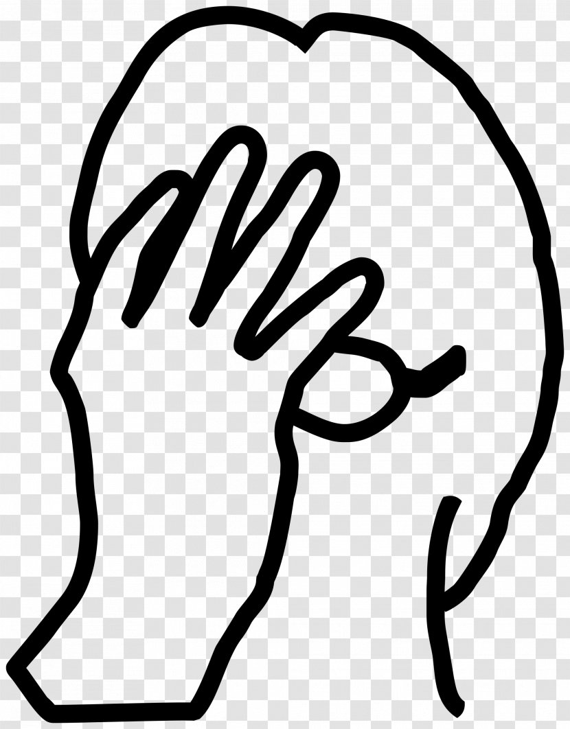 Facepalm Jean-Luc Picard Wikipedia Encyclopedia Clip Art - Monochrome Transparent PNG