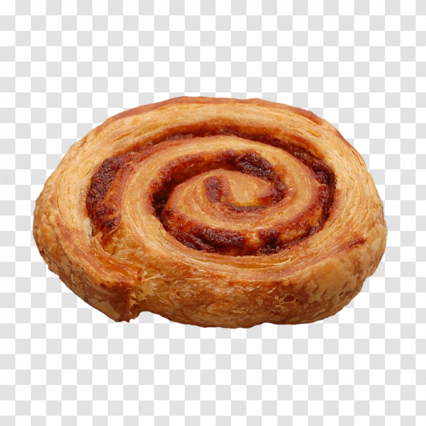 Cinnamon Roll Danish Pastry Croissant Sticky Bun Pain Au Chocolat - Bread Transparent PNG