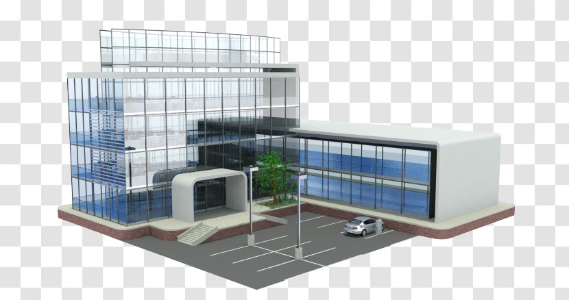 Commercial Building Office Transparent PNG