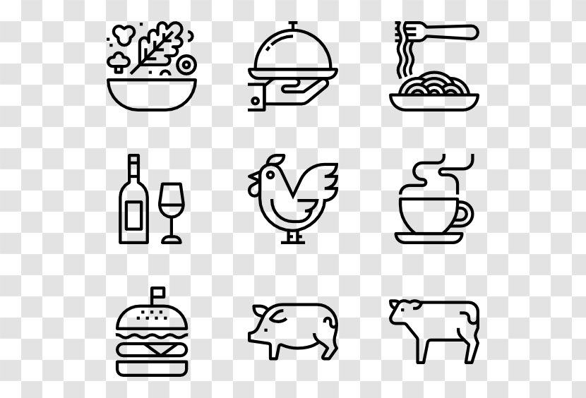 Underwater Diving Clip Art - Black And White - Food Design Transparent PNG