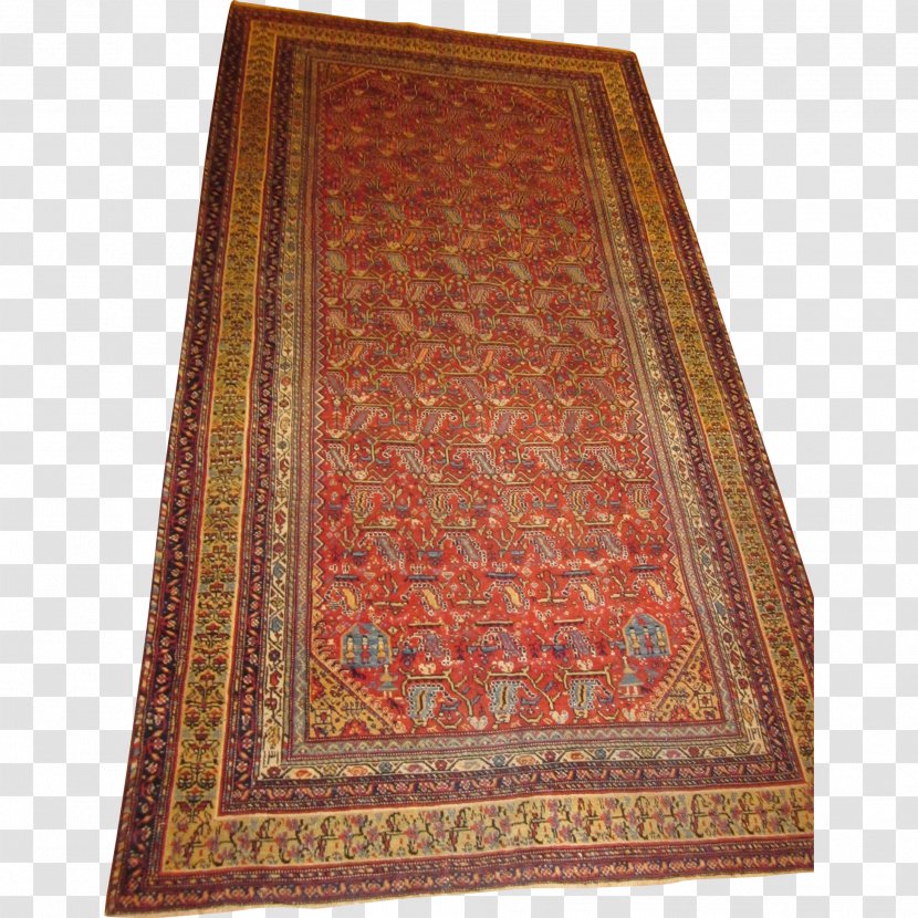 Malayer Hamadan Carpet Oriental Rug Western Persia Campaign Of 1730 - Placemat Transparent PNG