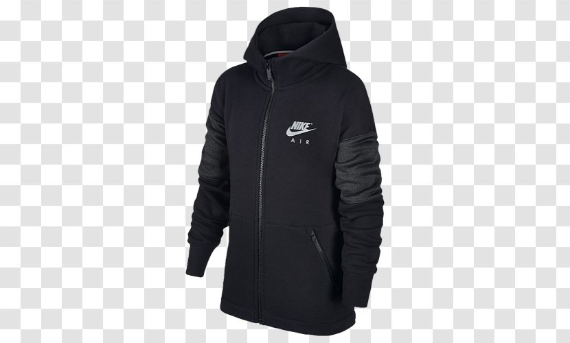 Hoodie Nike Jacket Sweater Sportswear - Outerwear Transparent PNG