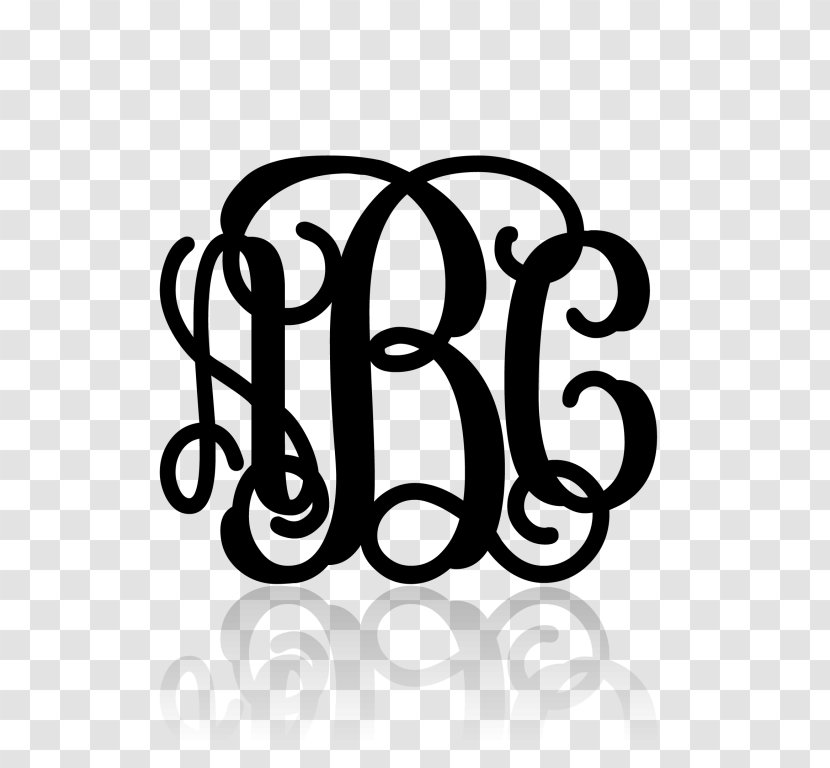 Monogram T-shirt Blue Decal Embroidery - Initial Transparent PNG