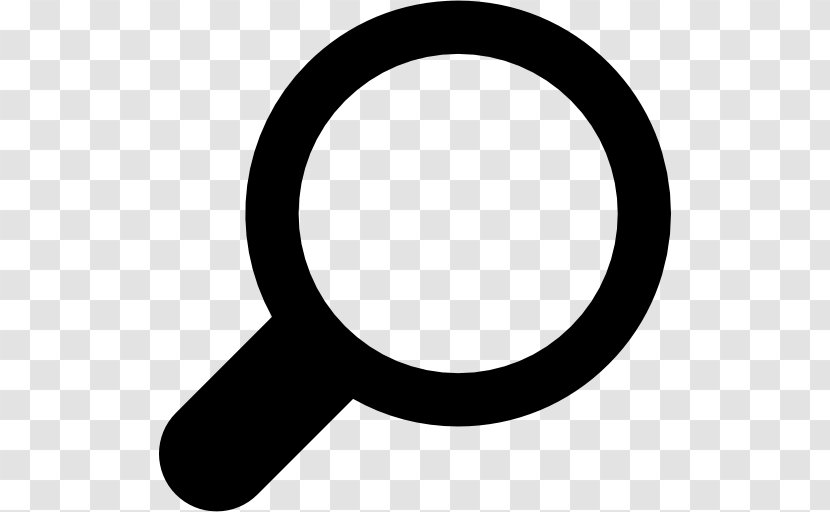 Magnifying Glass - Black And White Transparent PNG