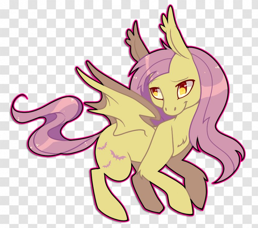 Pony Fluttershy Horse Art - Heart Transparent PNG