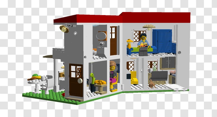 Lego Ideas Creator Villa Product - Elevation - Apartment Transparent PNG