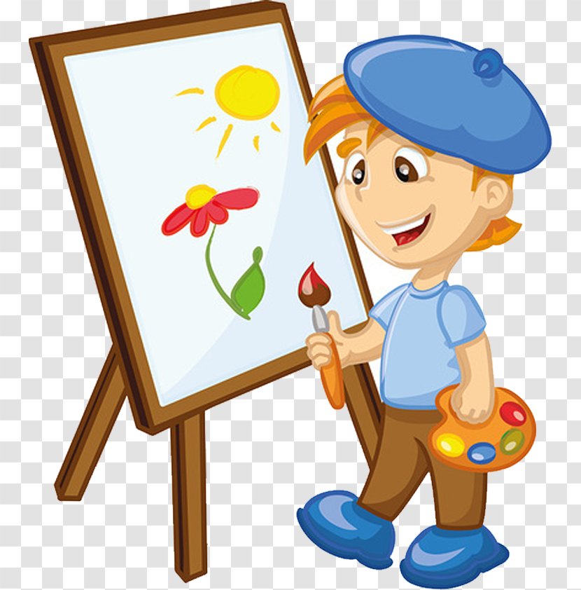 Painting Cartoon Clip Art - Palette Transparent PNG