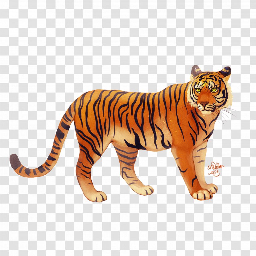 Bali Tiger Javan I Ching Transparent PNG